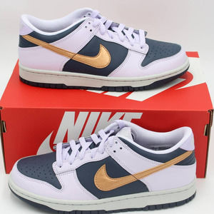 Nike Dunk Low SE Copper Swoosh (GS) Grade School Size 6Y Style DX1663 400